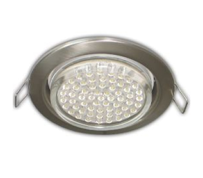 Ecola GX53 H4 Downlight without reflector_satin chrome (светильник) 38x106 - 10 pack Истра