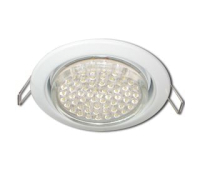 Ecola GX53 H4 Downlight without reflector_white (светильник) 38x106 - 10 pack Истра